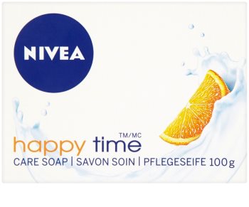 Nivea Happy Time tuhé mýdlo