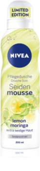 Nivea Silk Mousse Lemon Moringa negovalna pena za prhanje