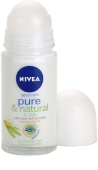 Nivea Pure & Natural desodorante roll-on