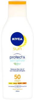 Nivea Sun Protect & Sensitive losjon za sončenje SPF 50