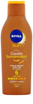Nivea Sun Deep Tan mlieko na opaľovanie SPF 6