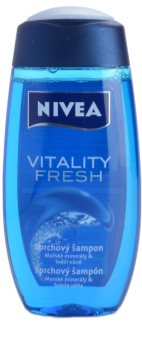 Nivea Men Vitality Fresh gel za prhanje za lase in telo