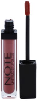 NOTE Cosmetics Mattemoist Lip Gloss mat cu vitamina E