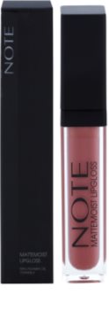 NOTE Cosmetics Mattemoist Lip Gloss mat cu vitamina E