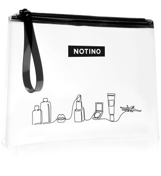 Notino Travel transparentní kosmetická taštička