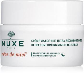 Nuxe Rêve de Miel Feuchtigkeitsspendende Nachtcreme mit ernährender Wirkung für trockene Haut