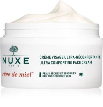 Nuxe Rêve de Miel crema de día hidratante y nutritiva para pieles secas