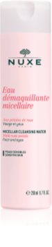 Nuxe Cleansers and Make-up Removers água micelar de limpeza para pele e olhos sensíveis