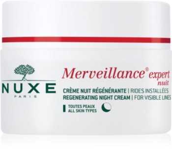 Nuxe Merveillance Expert creme de noite regenerador para todos os tipos de pele