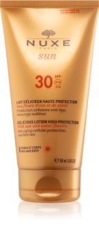 Nuxe Sun молочко для засмаги для шкіри обличчя та тіла SPF 30