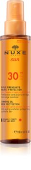 Nuxe Sun olio abbronzante SPF 30