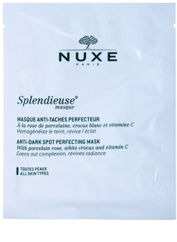 Nuxe Splendieuse maska proti pigmentnim madežem