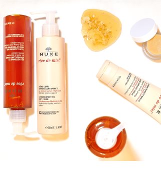 Nuxe Rêve de Miel gel detergente per pelli sensibili e secche