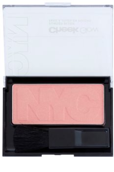 NYC Cheek Glow tvářenka se štětečkem