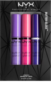 NYX Professional Makeup Butter Gloss kozmetični set I.