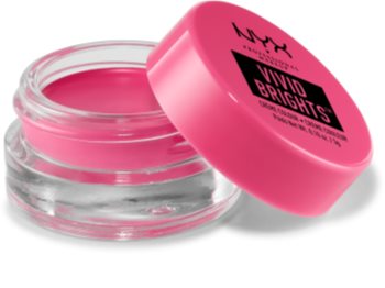 NYX Professional Makeup Vivid Brights krémové očné tiene a linky