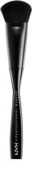 NYX Professional Makeup Pro Brush poševni čopič za puder in bronzer