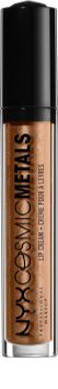 NYX Professional Makeup Cosmic Metals™ metalický tekutý rúž