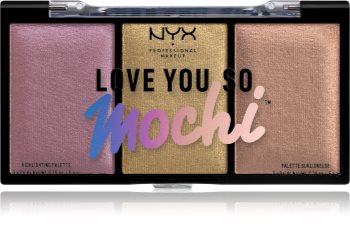 NYX Professional Makeup Love You So Mochi palette d'enlumineurs