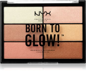 NYX Professional Makeup Born To Glow highlight paletta