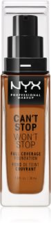 NYX Professional Makeup Can't Stop Won't Stop fond de teint haute couvrance