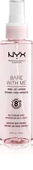 NYX Professional Makeup Bare With Me Prime-Set-Refresh Multitasking Spray Light Multi-Purpose Spray