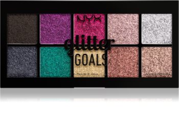 NYX Professional Makeup Glitter Goals palette de paillettes pressées