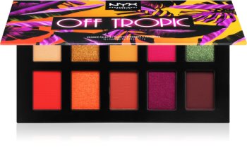 NYX Professional Makeup Off tropic Palette mit Lidschatten