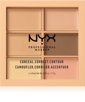 NYX Professional Makeup Conceal. Correct. Contour palette contouring et correctrice
