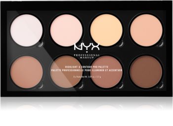 NYX Professional Makeup Highlight & Contour PRO paleta za konture obraza