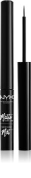 NYX Professional Makeup Matte Liquid tekuté linky na oči s matným finišom