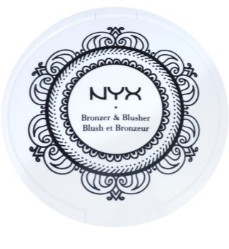 NYX Professional Makeup Bronzer & Blusher Combo bronzosító és arcpirosító 2 az 1-ben