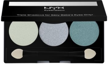 NYX Professional Makeup Triple paletka očných tieňov