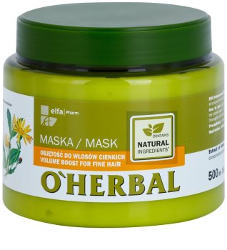 O'Herbal Arnica Montana maska pro objem jemných vlasů