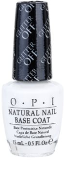 OPI Natural Nail Glitter Off podkladový lak pro snadné odstranění třpytek