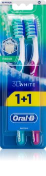 Oral B 3D White Fresh zubné kefky medium 2 ks