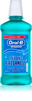 Oral B Complete elixir bucal contra a placa bacteriana e para ter uma gengivas saudáveis