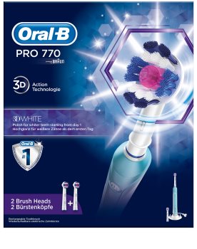Oral B PRO 770 3D WHITE D16.524.U cepillo de dientes eléctrico