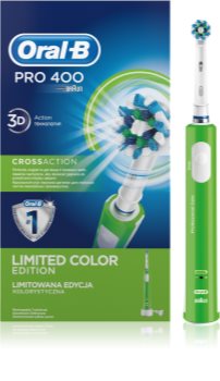 Oral B Pro 400 D16.513 CrossAction Green elektrická zubná kefka