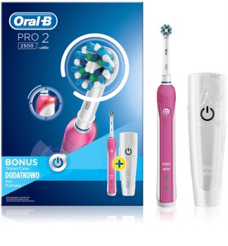 Oral B Pro 2500 Pink D20.513MX elektrický zubní kartáček