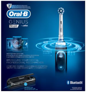 Oral B Genius 9000 Black D701.545.6XC elektrische Zahnbürste