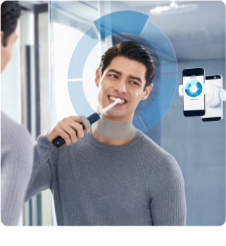 Oral B Genius 9000 Black D701.545.6XC elektrische Zahnbürste