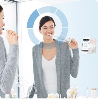 Oral B Genius 10000N Rosegold elektrický zubní kartáček