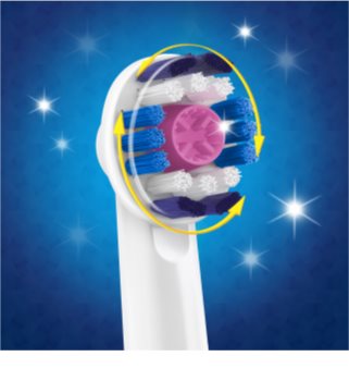 Oral B 3D White EB 18 náhradní hlavice pro zubní kartáček