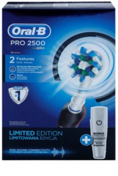 Oral B Pro 2500 Black D20.513.2MX elektrický zubní kartáček