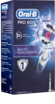 Oral B Pro 600 D16.513 3D White elektryczna szczoteczka do zębów