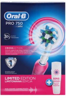 Oral B Pro 750 D16.513.UX 3D White električna zobna ščetka