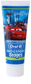 Oral B Pro-Expert Stages Cars Toothpaste for Children