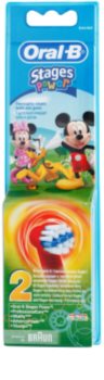 Oral B Stages Power EB10 Mickey Mouse náhradní hlavice pro zubní kartáček extra soft