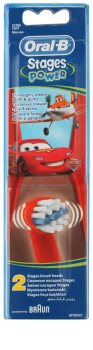 Oral B Stages Power EB10 Cars náhradné hlavice na zubnú kefku extra soft